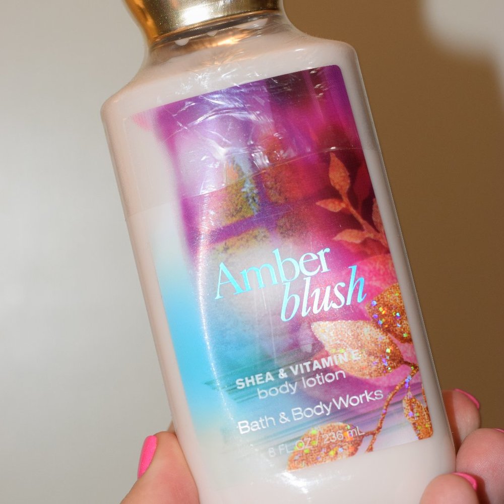 Amber Blush lotion from B&BW